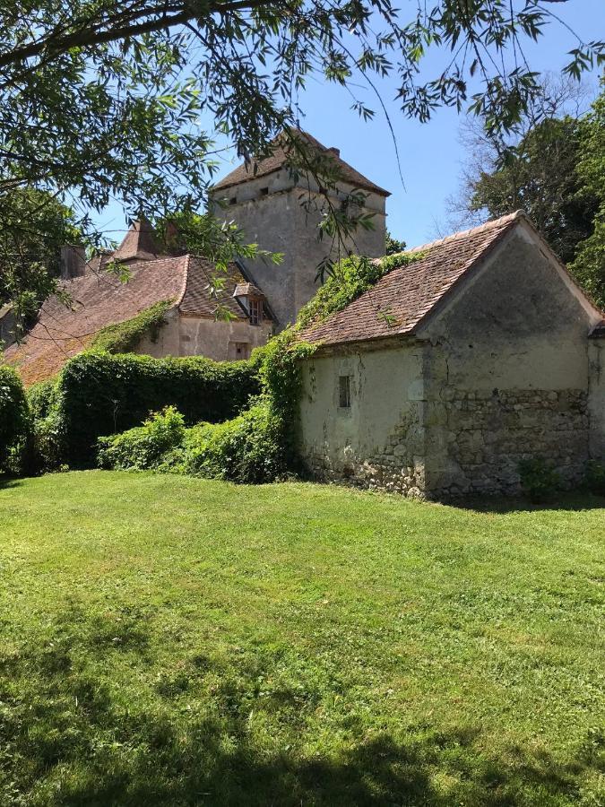 Chateau De Vesset Bed and Breakfast Tréteau Eksteriør billede